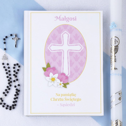 Biblia- Pamiątka Chrztu- dla dziewczynki
