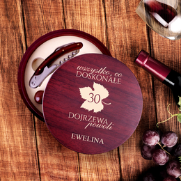 Duże Akcesoria do wina z okazji urodzin - Wszystko co doskonałe...