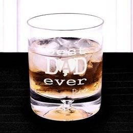 Szklanka do whisky - Best DAD ever - prezent dla ojca