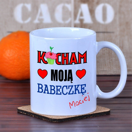 Kubek "Kocham moją babeczkę"