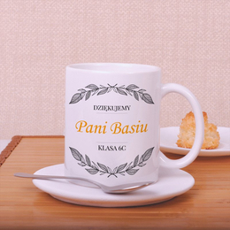 Kubek- podziękowanie dla nauczyciela