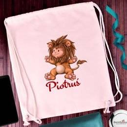 Worek na plecy dla dziecka - lew