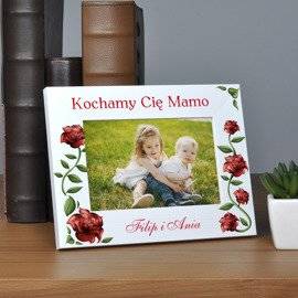 Ramka pozioma na zdjęcia Kocham Cię Mamo