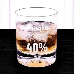 Szklanka do whisky - Inwestuj w alkohol zyskasz 40%