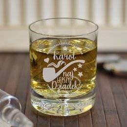 Szklanka do whisky - prezent dla dziadka Najlepszy Dziadek na świecie